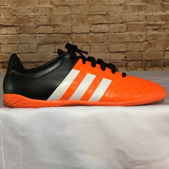 ADIDAS ACE 15.4 KIDS INDOOR SOCCER SHOES - Picture 3 of 6